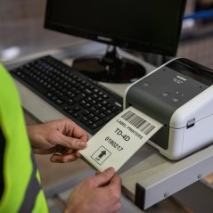 Brother TD4420 direct thermal printer